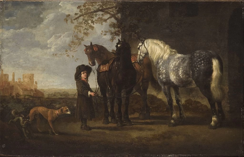 Un ragazzo con tre cavalli - Philadelphia Museum of Art